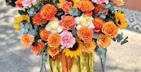 Giỏ Hoa Tặng Sinh Nhật – Món Quà Tinh Tế Gửi Gắm Yêu Thương | Tiệm Hoa Khánh An Biên Hòa