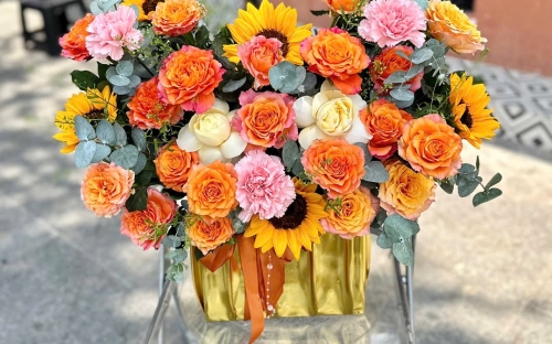 Giỏ Hoa Tặng Sinh Nhật – Món Quà Tinh Tế Gửi Gắm Yêu Thương | Tiệm Hoa Khánh An Biên Hòa