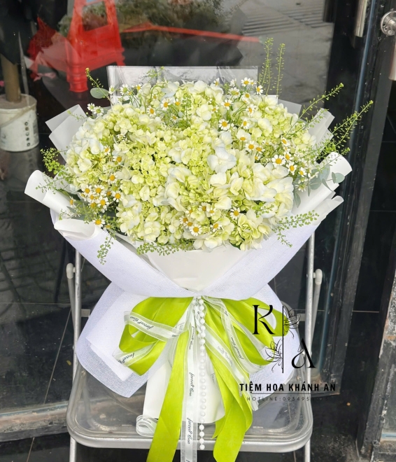 Bó Hoa cẩm tú cầu chúc mừng 20/10