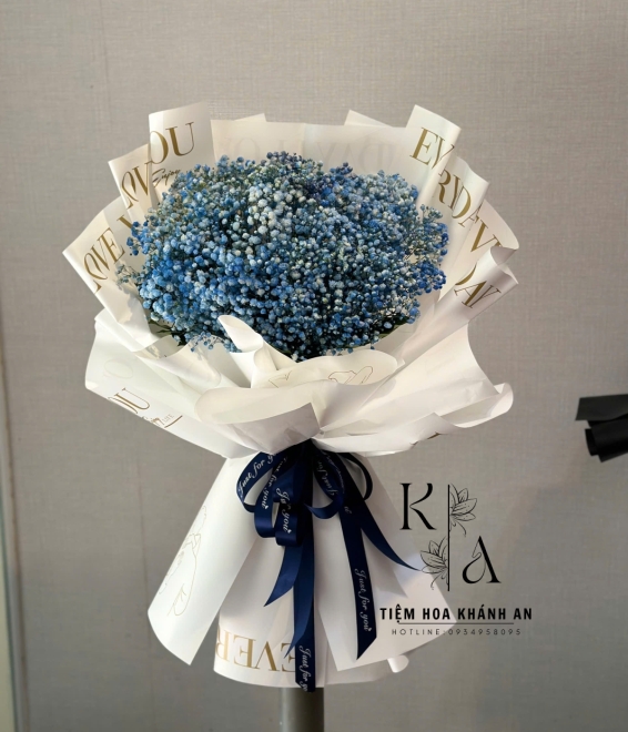 Bó hoa chúc mừng hoa bi