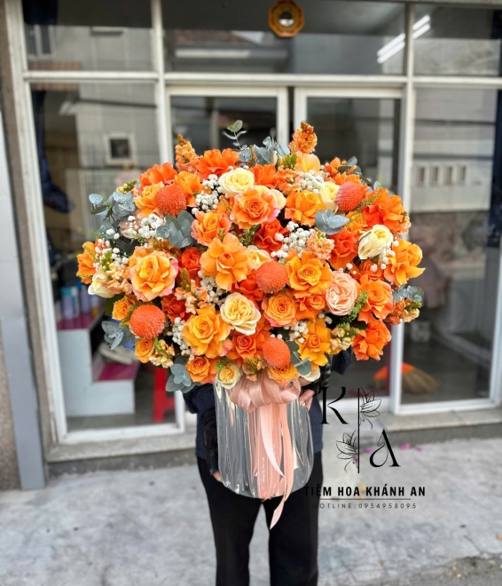 Giỏ hoa chúc mừng sinh nhật