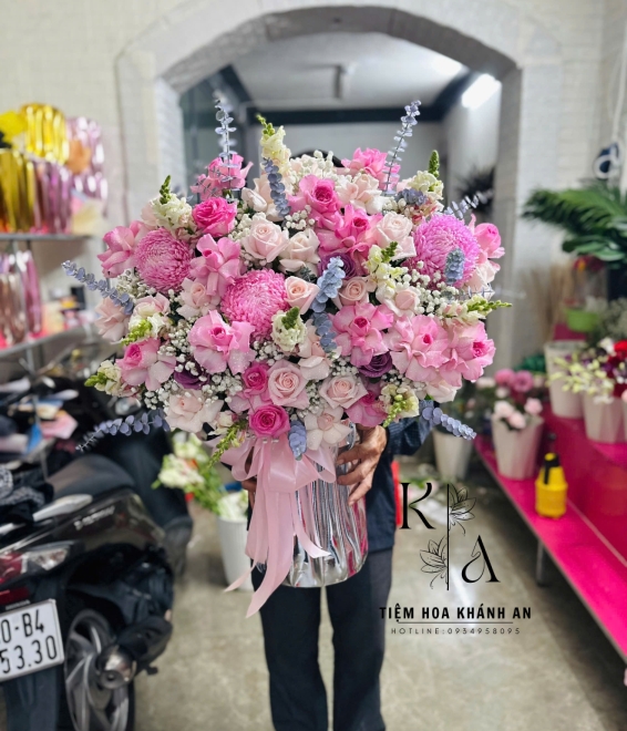 Giỏ hoa chúc mừng sinh nhật