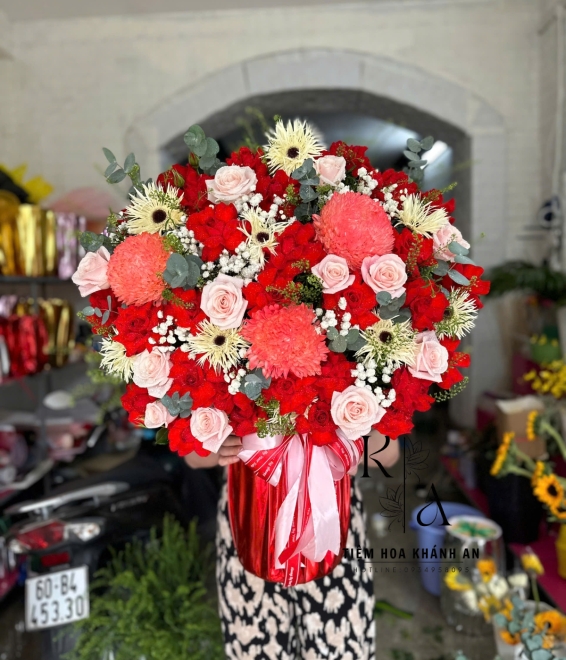 Giỏ hoa chúc mừng sinh nhật