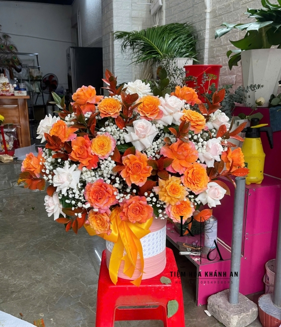 Giỏ hoa chúc mừng sinh nhật