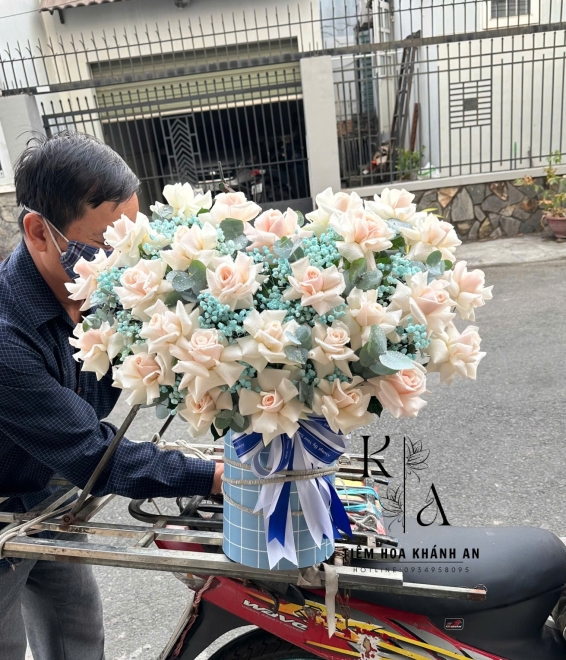 Giỏ hoa chúc mừng sinh nhật