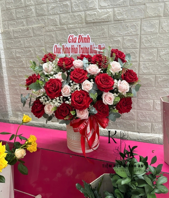 Giỏ hoa chúc mừng sinh nhật
