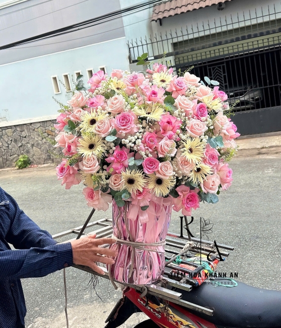 Giỏ hoa chúc mừng sinh nhật