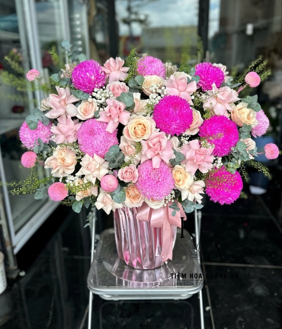 Giỏ hoa chúc mừng sinh nhật ở biên hòa