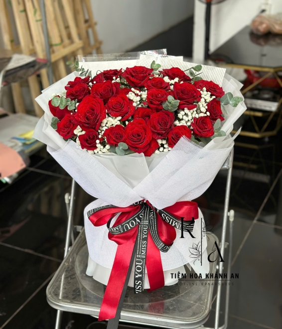 Mẫu bó hoa tươi chúc mừng khai trương giao hoa tươi biên hòa