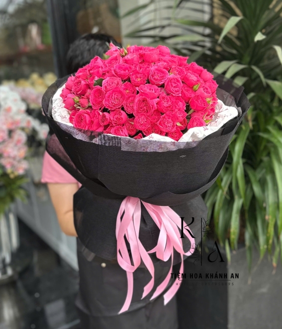 Bó hoa chúc mừng sophia tại biên hòa