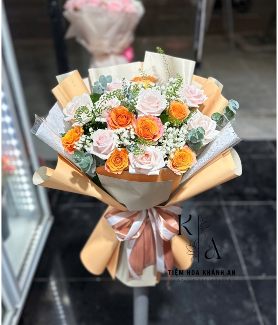 Bó hoa chúc mừng 20/10