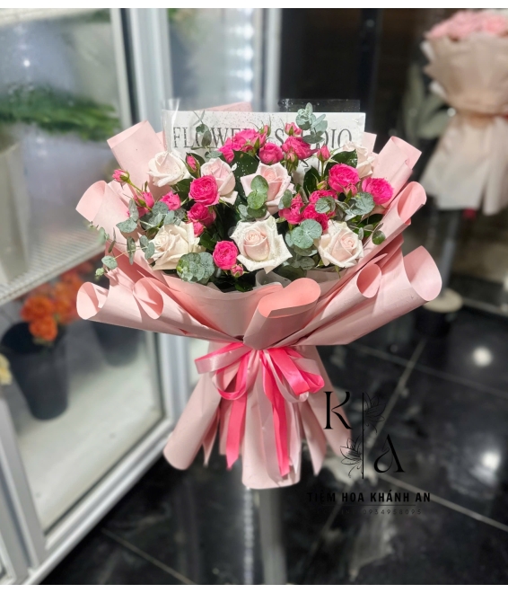 Bó hoa chúc mừng 20/10