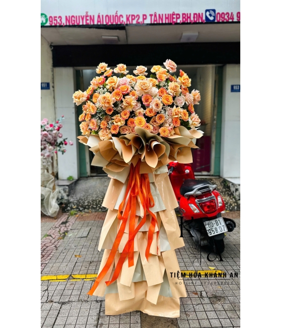 Kệ hoa chúc mừng khai trương 