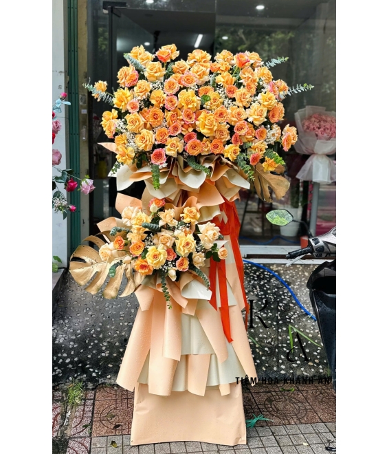 Kệ hoa chúc mừng khai trương 