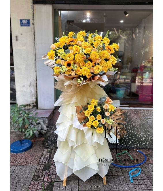 Kệ hoa chúc mừng khai trương  