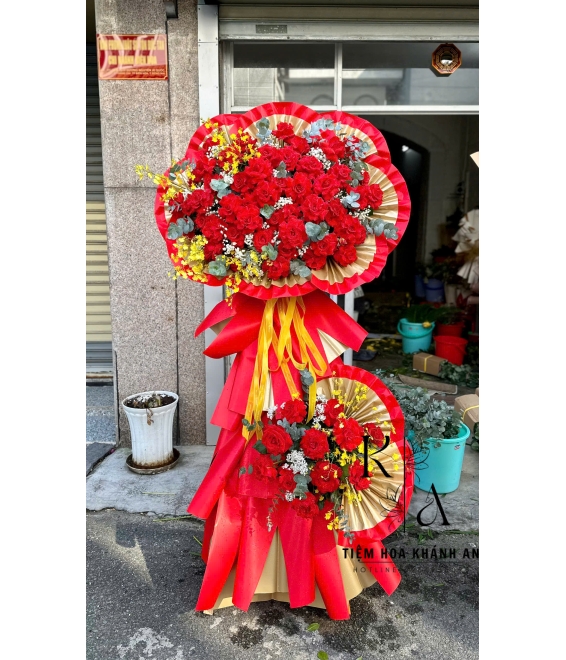 Kệ hoa chúc mừng khai trương  