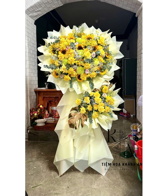 Kệ hoa chúc mừng khai trương