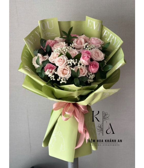 Bó hoa chúc mừng bạn thân 