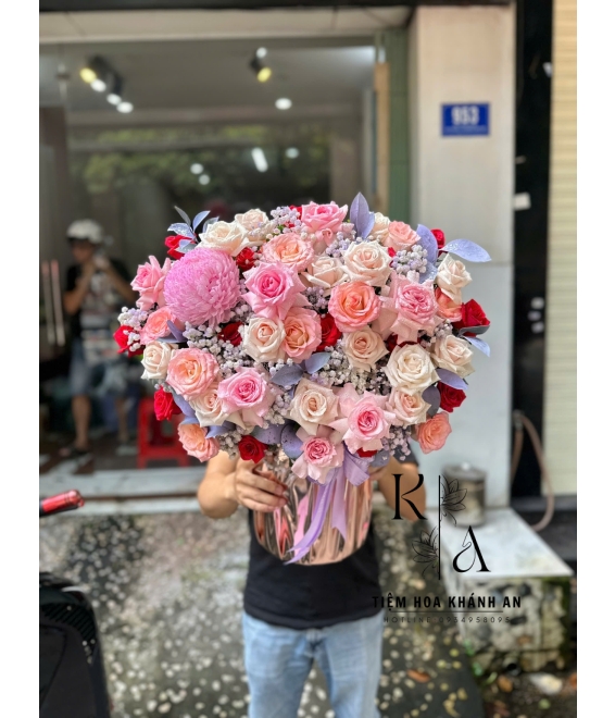 Giỏ hoa chúc mừng khai trương