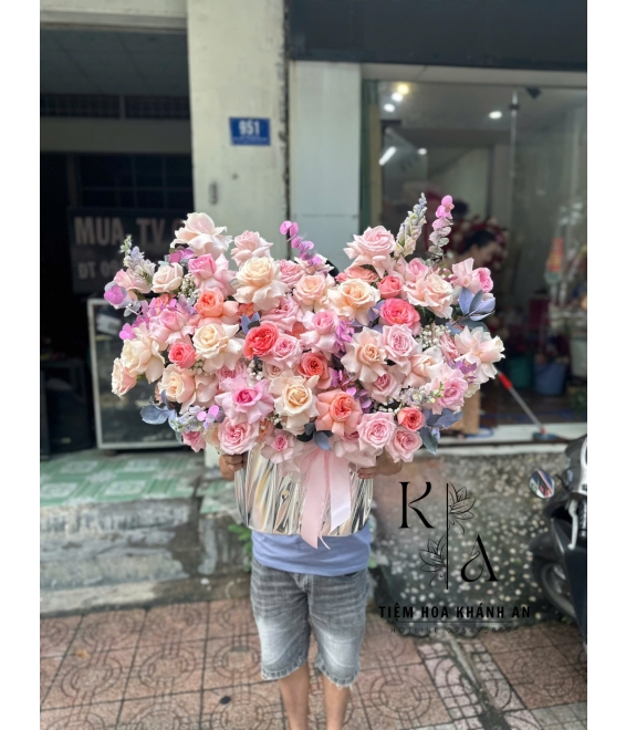 Giỏ hoa chúc mừng sinh nhật