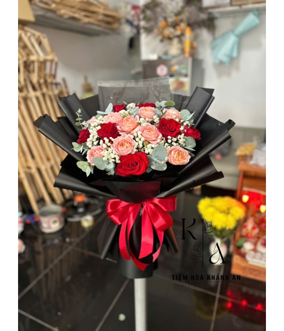Bó hoa chúc mừng biên hòa