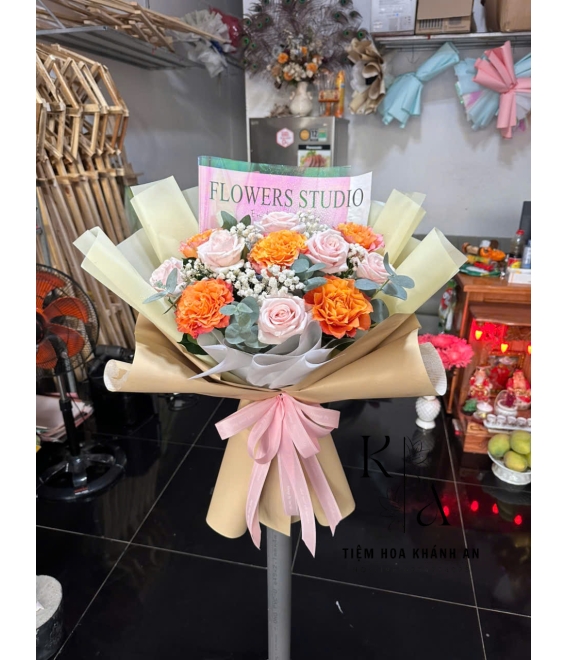 Bó Hoa Chúc Mừng Phát Tài