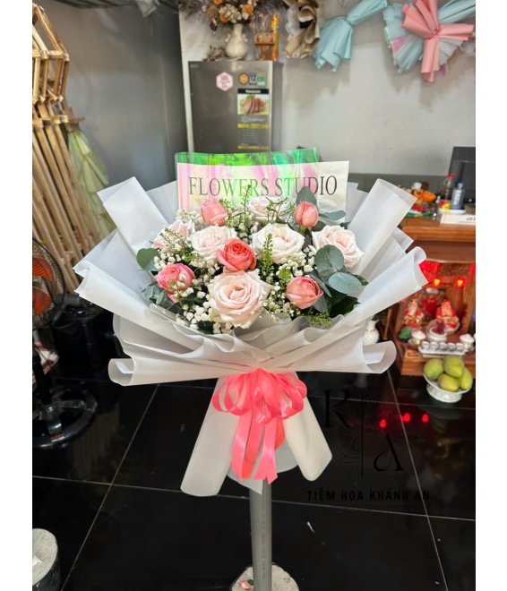 Bó Hoa Hồng Phát Khai Trương