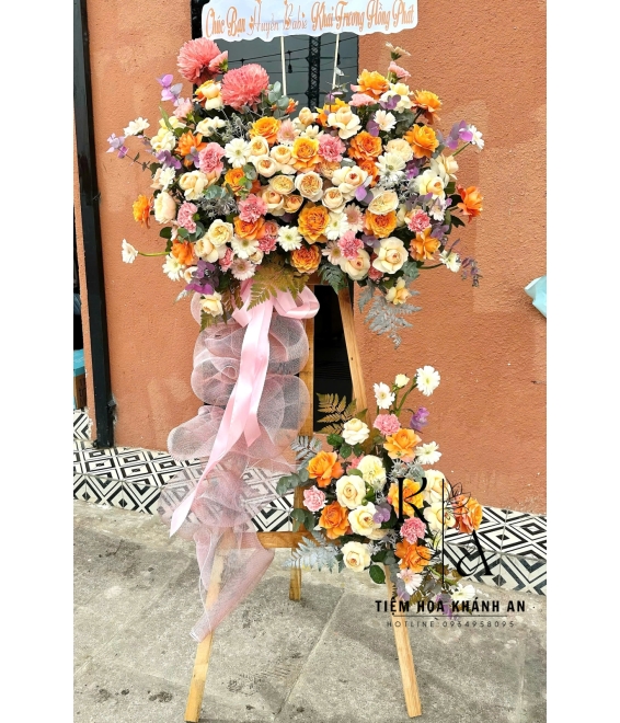 Kệ hoa chúc mừng ở biên hòa