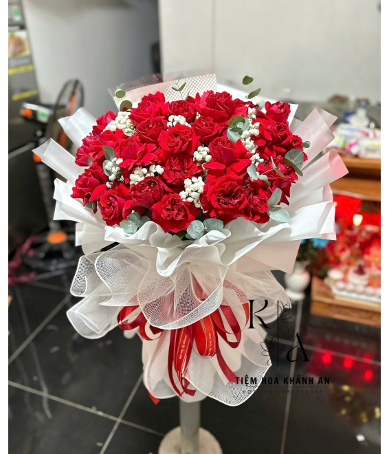 Bó Hoa Hồng tặng sinh nhật vợ yêu-Giao Hoa Tươi tại biên hòa