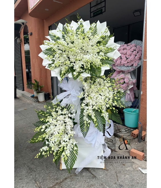 Kệ Hoa kính viếng ở biên hòa -giao hoa online