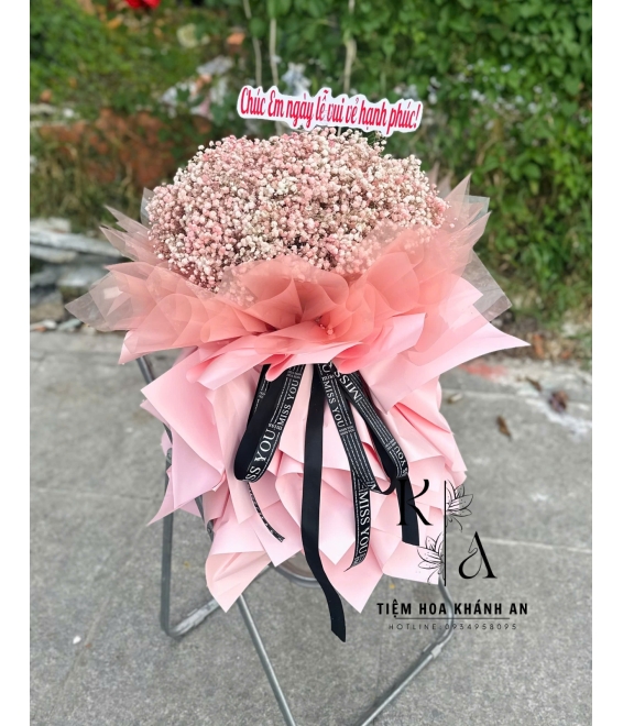 Bó hoa chúc mừng 20/11 hoa baby